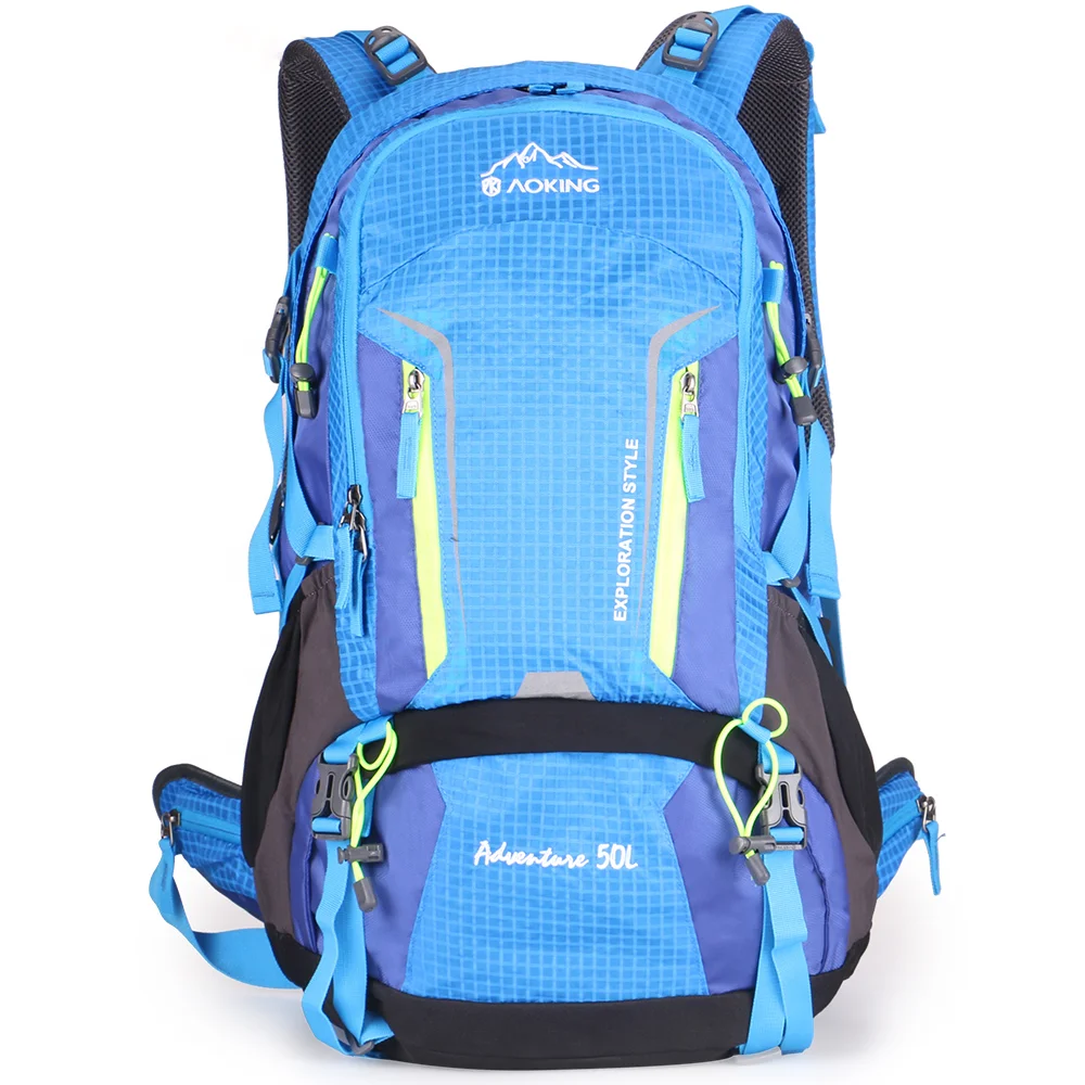 

2021 Portable Waterproof Outdoor Sports Highland Bags Hiking Backpack With Large Capacity, Green, fushica, blue, orange, customized