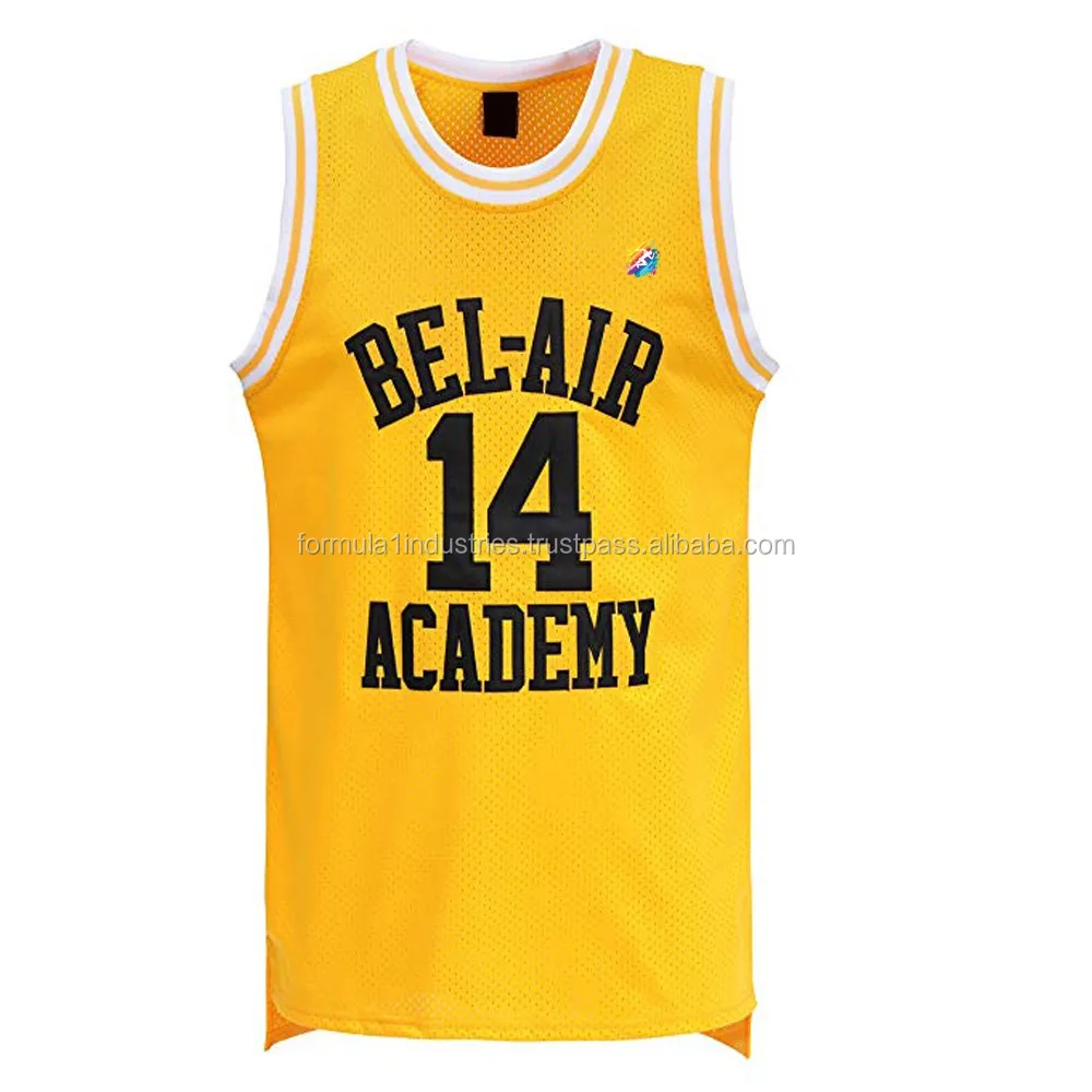 Yellow Color Sublimation Men Basketball Jersey / Custom Basketball Jersey Buy Men Basketball