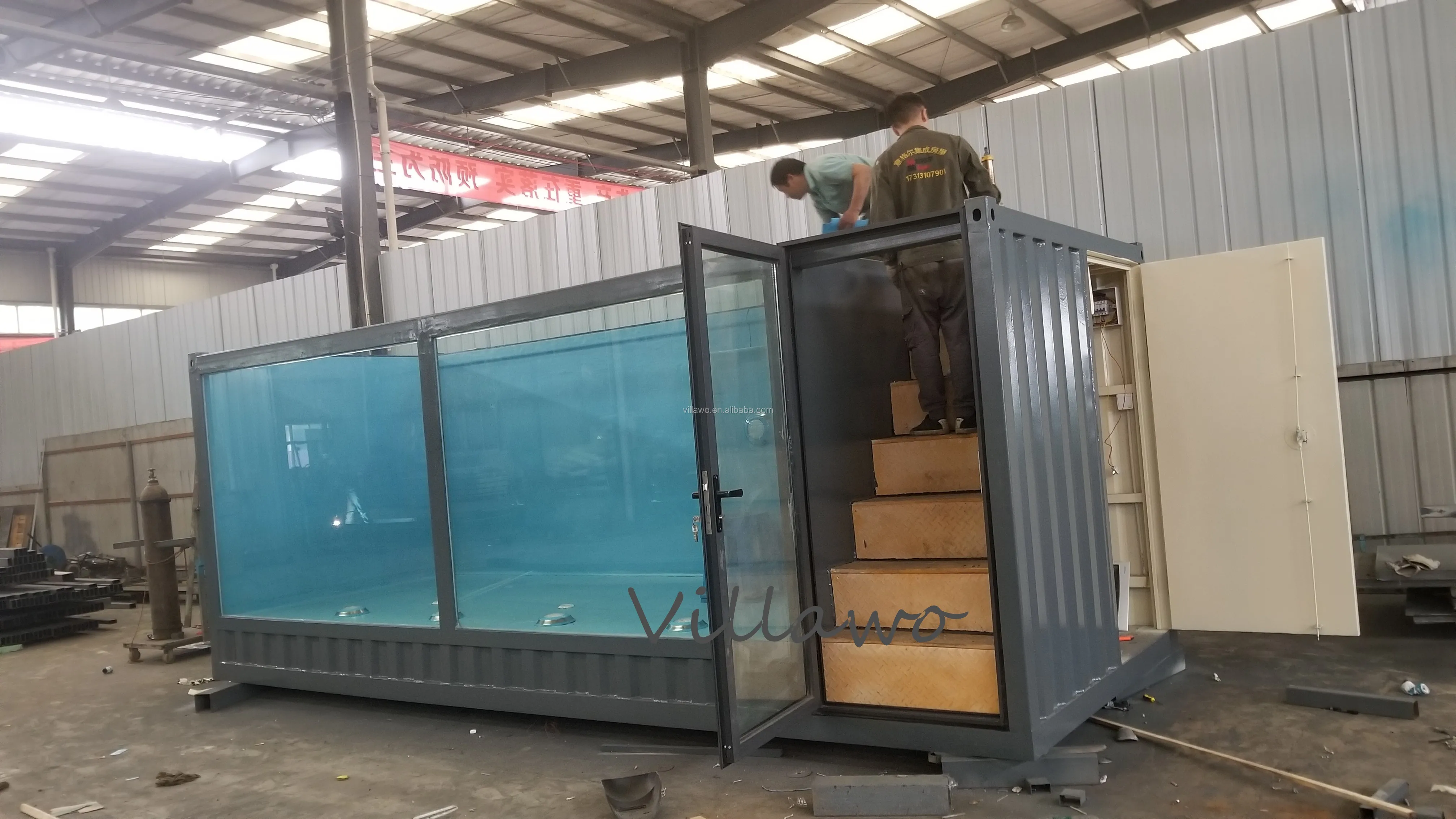 shipping container pool prices