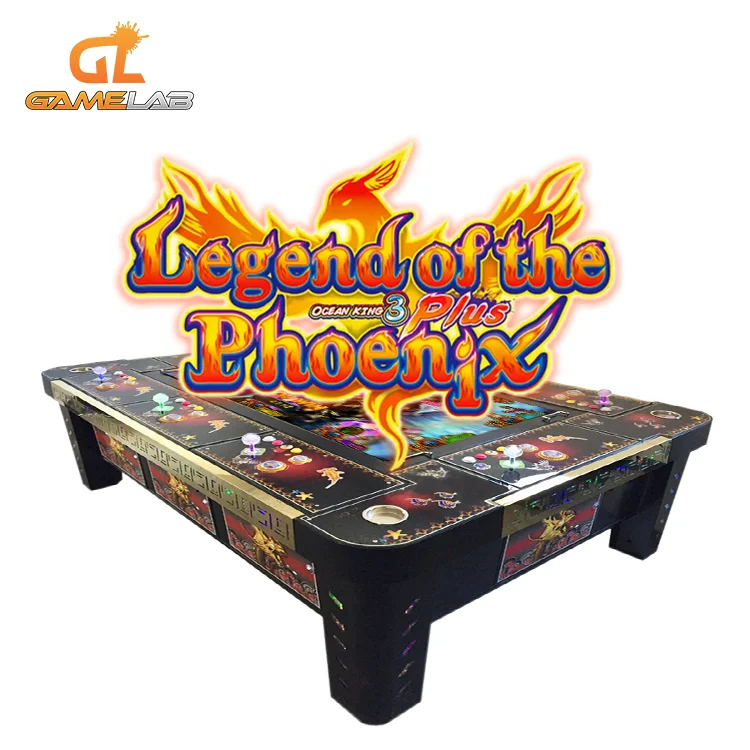 

400 Kgs 10 Players Phoenix Arcade Games For Adults Gaming Machine Fishing, Customize