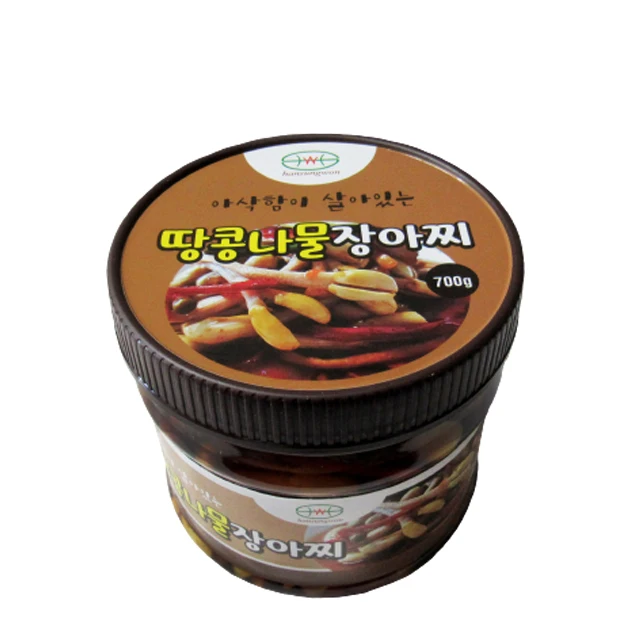 
Korean Hansungwon Peanut Sprouts Jangajji Traditional Pickles 700g Healthy Preserved Food Seasoned with Red Pepper and condiment 