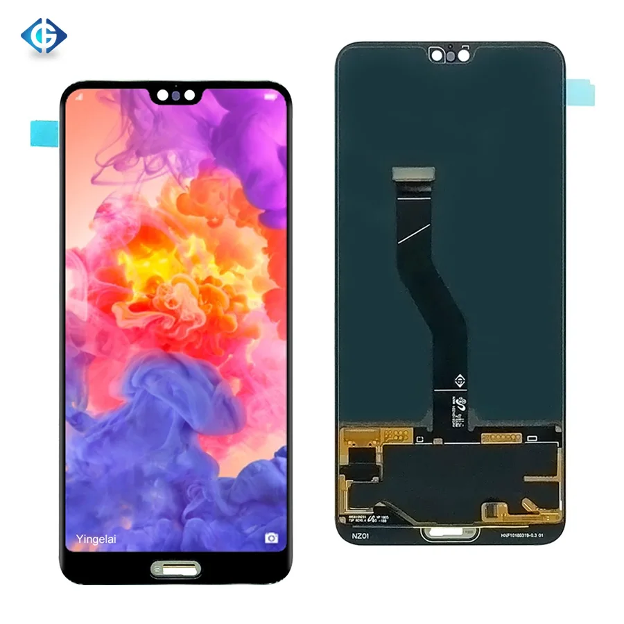 

Mobile Phone Lcds for Huawei P20 Pro CLT-L09 CLT-L29 CLT-AL00 CLT-AL01 CLT-TL01Display for P20 Pro Screen, Black for huawei p20 pro screen