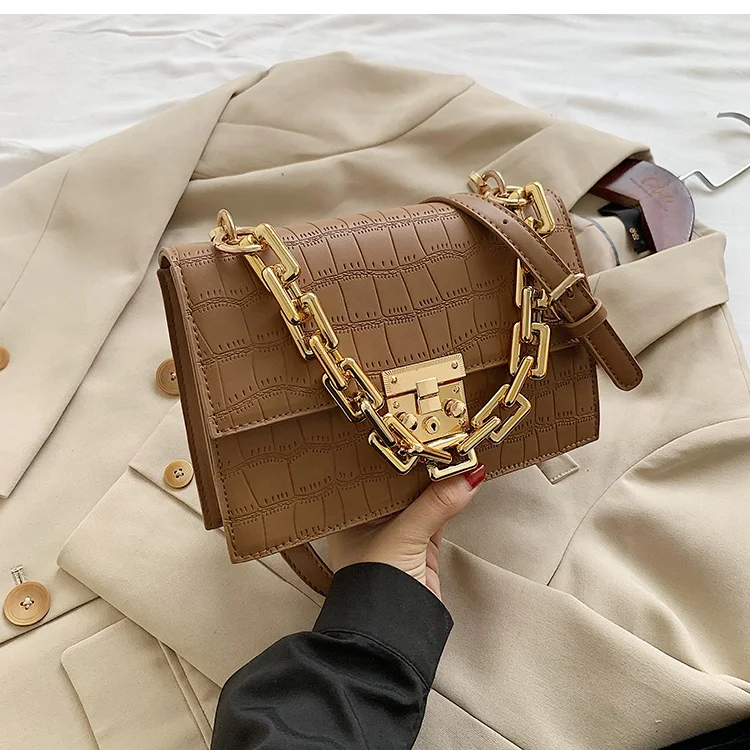 

Famous Designer Bags Chain Lady PU Leather Women Handbags For Female