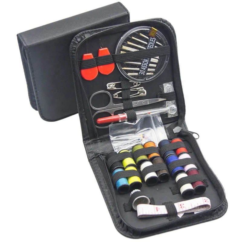 

68pcs Mini Travel Sewing Equipment Accessories Craft Tools and Supplies Thread Roll in Bulk with Needle Plate Seam Ripper Pin