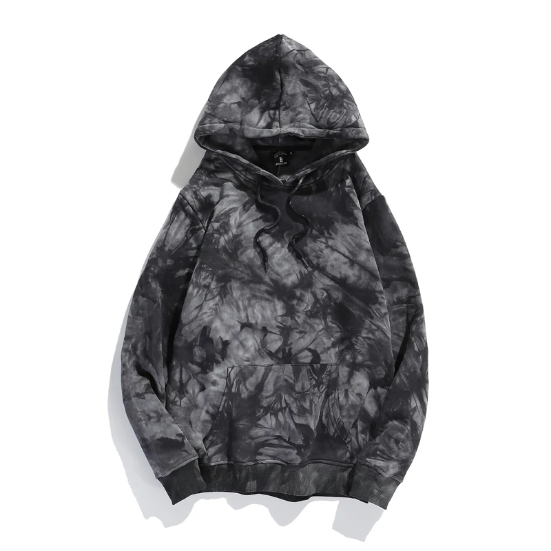 

Pink And Black Three Colors Custom Tie Dye Hoodies Sublimation Oversized Thick Unisex Cotton High Quality