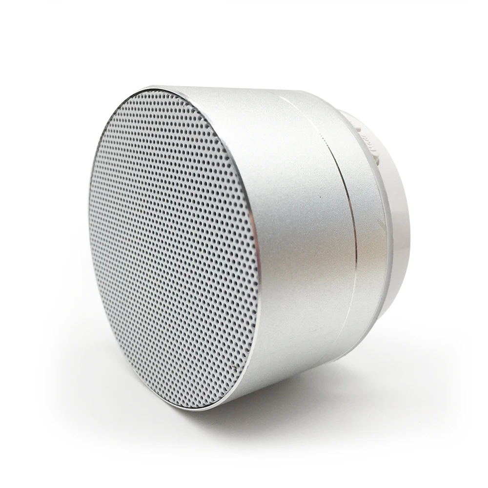 

2020 Outdoor portable colorful led speakers home theater speaker micro portable round With LED Light, Gold, silver, red, blue, black