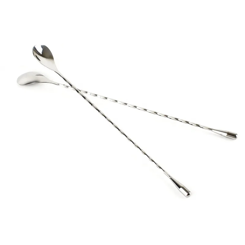 

304 stainless steel bar spoon mixing spoon bartender tool