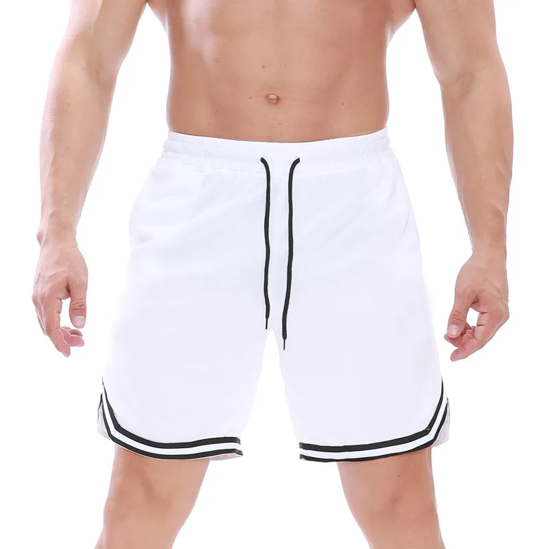 

Fashion Sports Thin Men's Casual Pants Solid Drawstring Pocket Solid Casual Trend Men's Shorts High Quality Wholesale OEM ODM