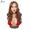Silicone Human Mask Breast Forms D cup High Realistic Beauty Facial Features for Masquerade