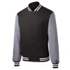 Men's Baseball Jacket Long Sleeves Casual Get Your own Varisty jacket with high quality art work Jacket Varsity College Baseball
