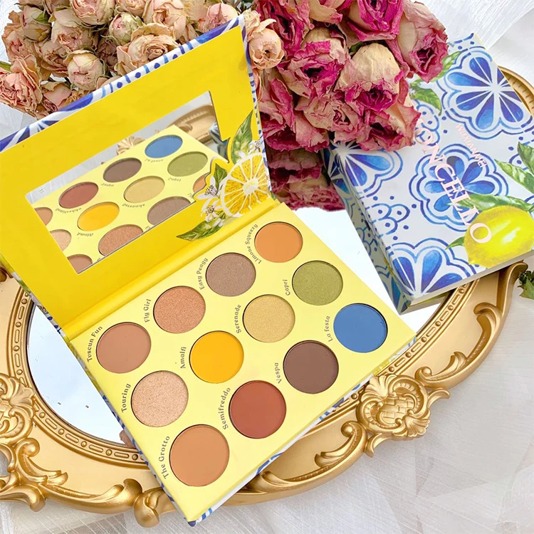 

Newest hot selling eye shadow palette Multicolor custom private label eyeshadow palette