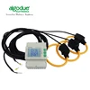 Three-phase energy meter Modbus DIN rail 3pcs flexible CT Rogowski coils Made in Italy Power Meter