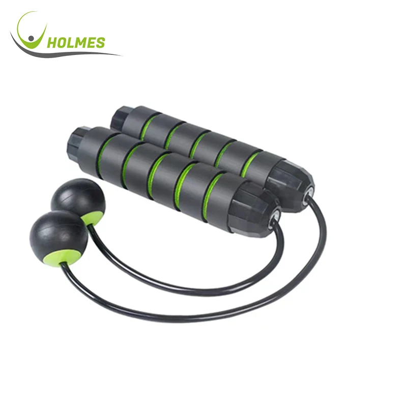 

Indoor Cordless Jump Rope Weighted Ropeless Jump Rope With Short Adjustable Bod Ropes, Red/purplr/blue/green/silver/black