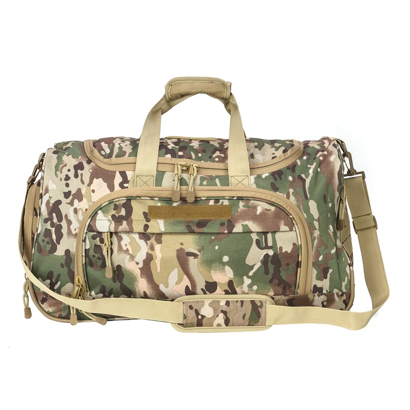

Mochila Militar High Quality Custom Duffle Bag Pattern Logo Oem Large Sport Gym Duffle Bag With Shoe Compartment, Ocp-mochila militar