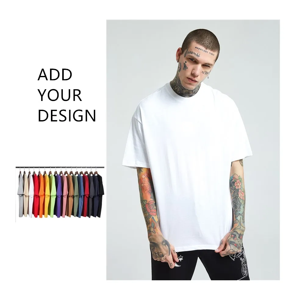 

Custom men women unisex oversize tee plain t-shirt oversized tshirt