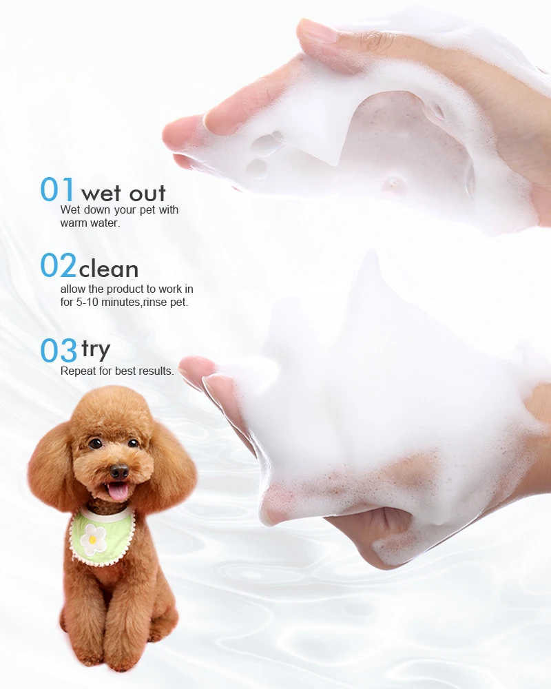Private Label /oem Organic Pet Natural Dog Spa Shampoo And Conditioner In One Dogs And Cats Soap