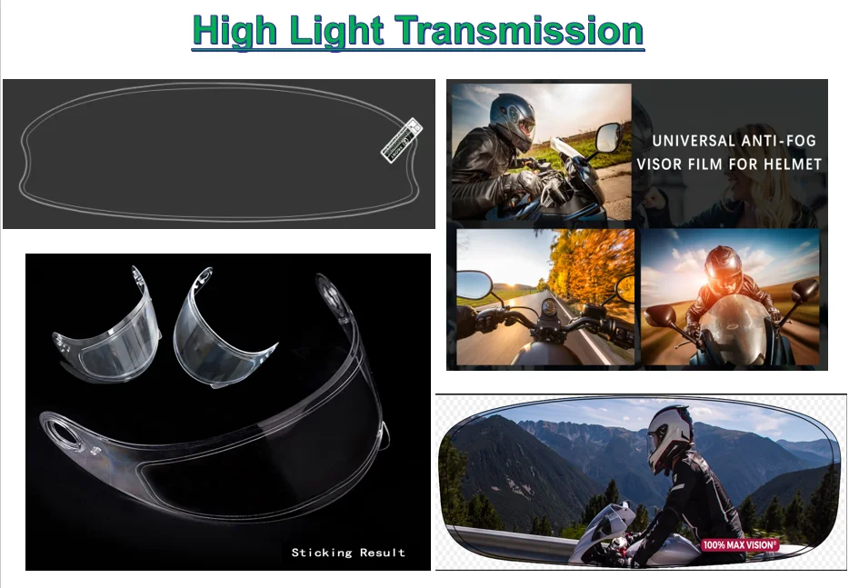 anti-fog film high light