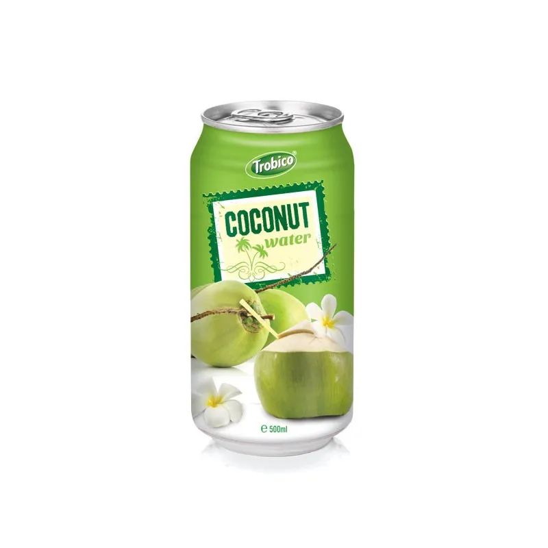 
Trobico brand 330ml alu short can Carbonated Pure Coconut Water 