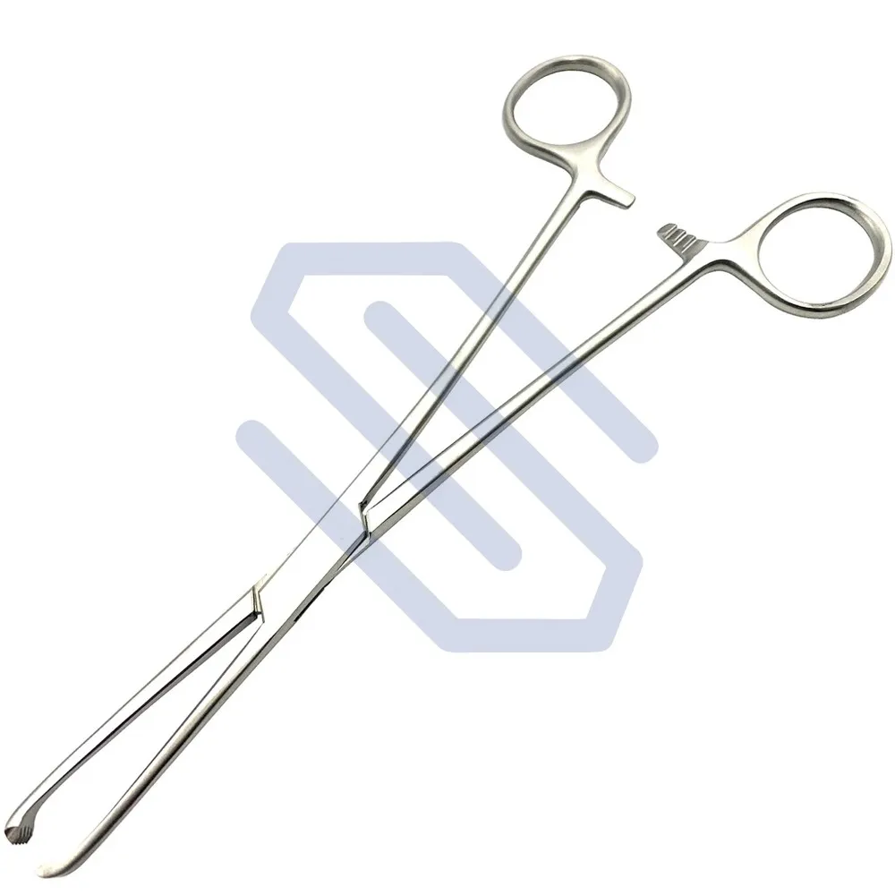 Allis Intestinal And Tissue Grasping Forceps 5 X 6 Teeth 25cm Surgical