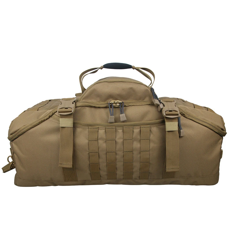 

19" Tan Camouflage Durable hardware Comfortable Convertible Rugged Duffle Roomy Rucsack Military Tactical backpacks