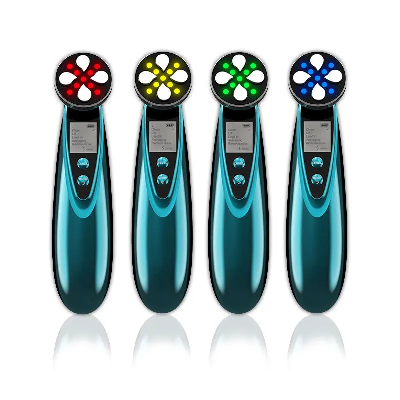 

Home Use Facial Beauty Device EMS Face Lifting Vibration RF Beauty Device