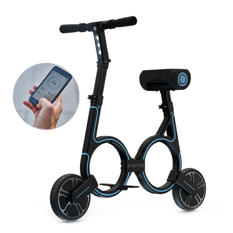 

Smacircle Wholesale Mini kids scooters 250w motor 8 Inch Removable Battery Electric Scooter Foldable Bike with US/UK Warehouse, Blue / orange