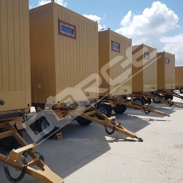 
Mobile WC Trailer Accommodation Container 