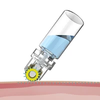 

Microneedling therapy + Standard Ampoule Integrated Design derma roller 64 pins MTS micro needle Gold Titanium dermaroller