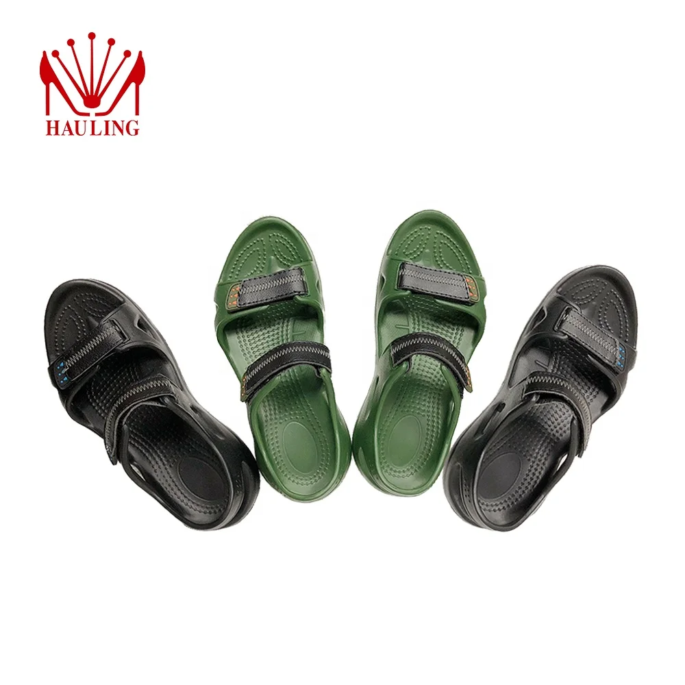 
EVA Sandals Men adjust straps EVA Sandals and Slippers Arch Support Quick-Drying Anti-Slippery Shoes Massage Child Adult 