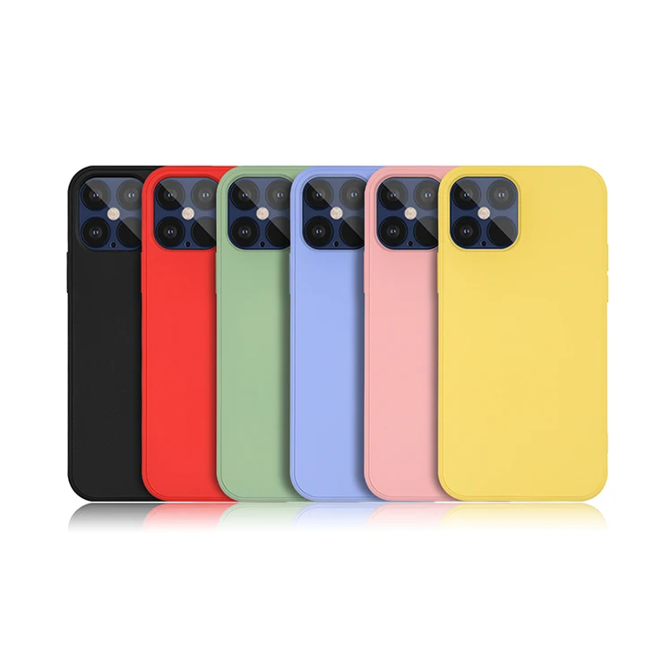

Wholesale Silicone For iPhone 12 Pro Max Case For iPhone 12 Screen Protector For iPhone 12 Case, Multi