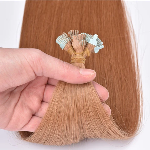 

Y Fan Tip Keratin Hair Extensions Double Drawn Luxury Extension Professional Virgin Human Hair Direct Factory Supply Sample