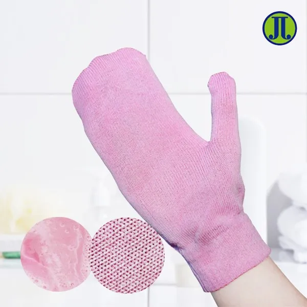 Korean Best Quality Body Exfoliating Scrub Gloves Natural Fiber Birch