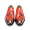 HANDMADE GOODYEAR WELTED CASUAL LOAFER MEN LEATHER DRESS SHOES OEM