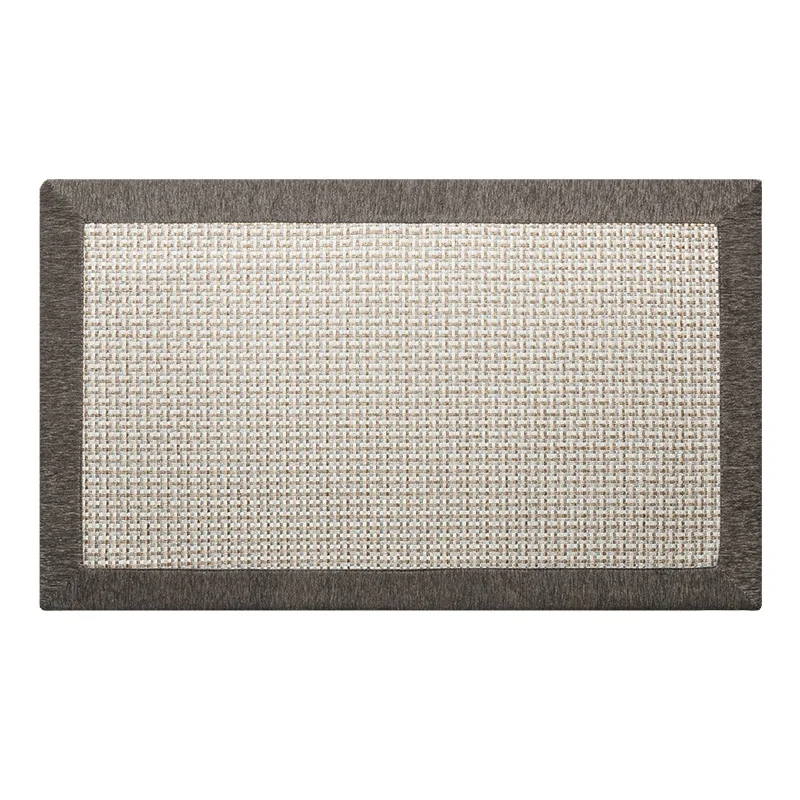 

Household anti slip linen woven linen floor mat, Picture