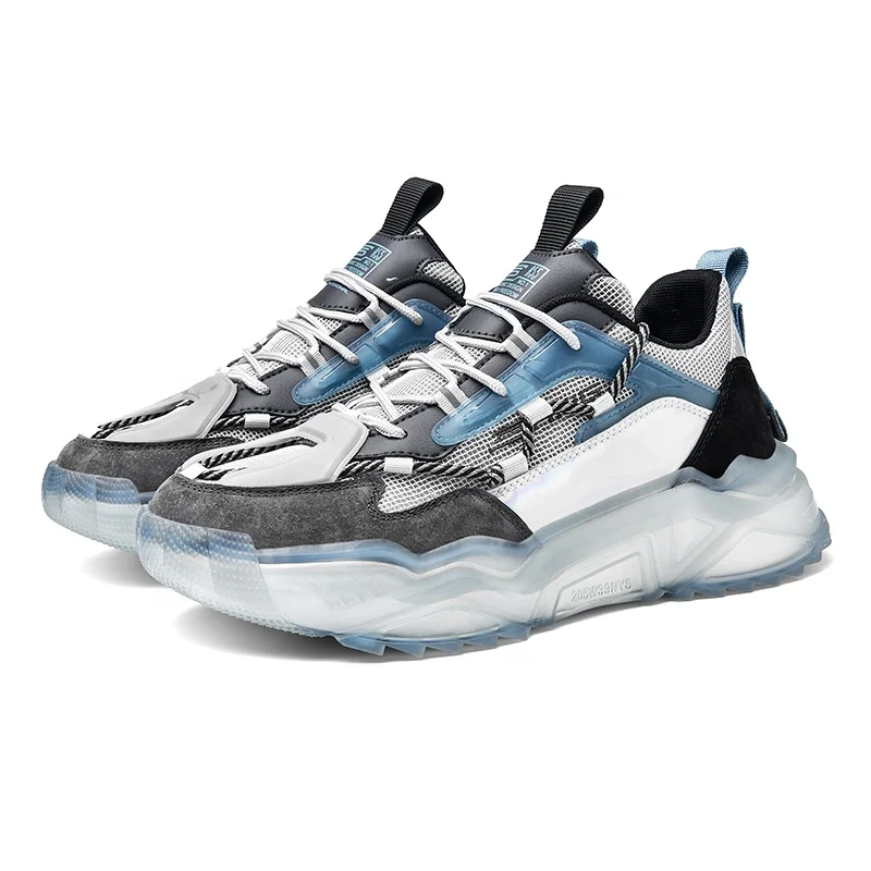 

Wholesale Walking Shoes Sock Sneakers Mesh Slip On Sneakers Shoes Comfortable Lady Fashion Platform Loafers, White black