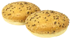 
Quality frozen foods round bread buns with sesame seeds for burgers 