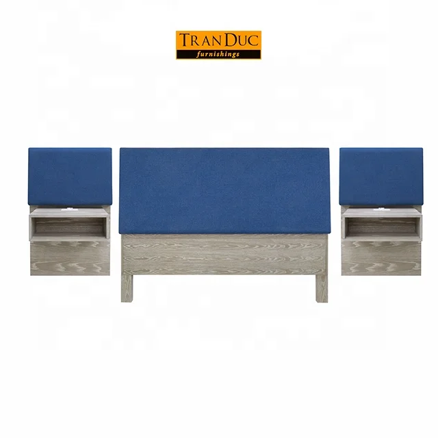 
Hotel king & queen heardboards with nightstand build in for luxury hotel furniture project 
