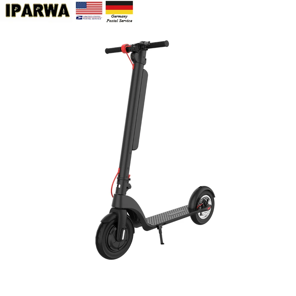 

USA warehouse HX X8 Electric Scooters Factory Price Wholesale OEM 500w 10 inches Wheel Scooter battery