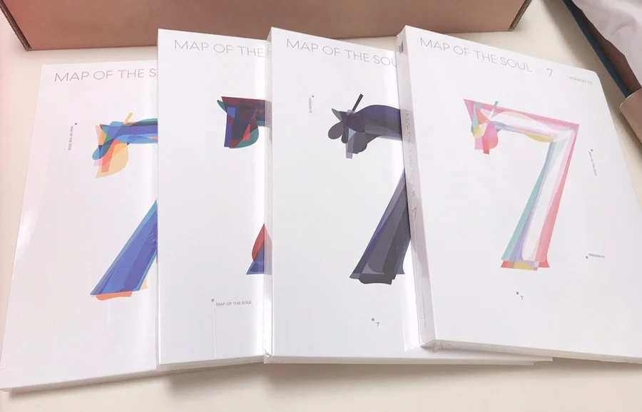 
[OFFICIAL KPOP] BTS - MAP OF THE SOUL 7 Wholesale 100% Official Album 
