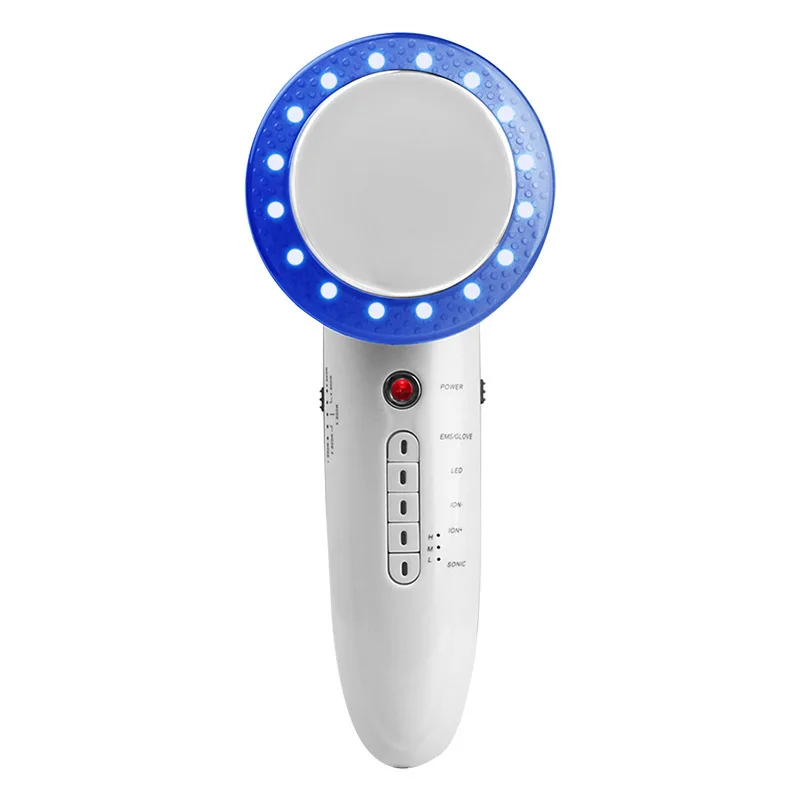 

2021 best 4in1 Ultrasonic Therapy EMS Massager equipment Beauty Body Weight Loss Slimming Machine, Red,white