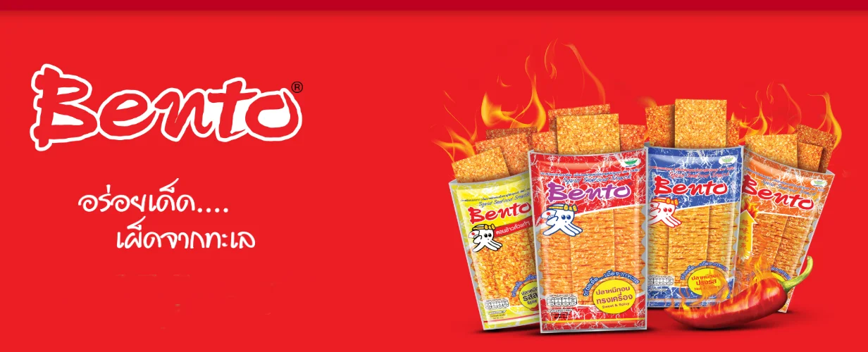 Bento  Brand Squid Snack Sweet&Spicy Flavoured  20g x 36