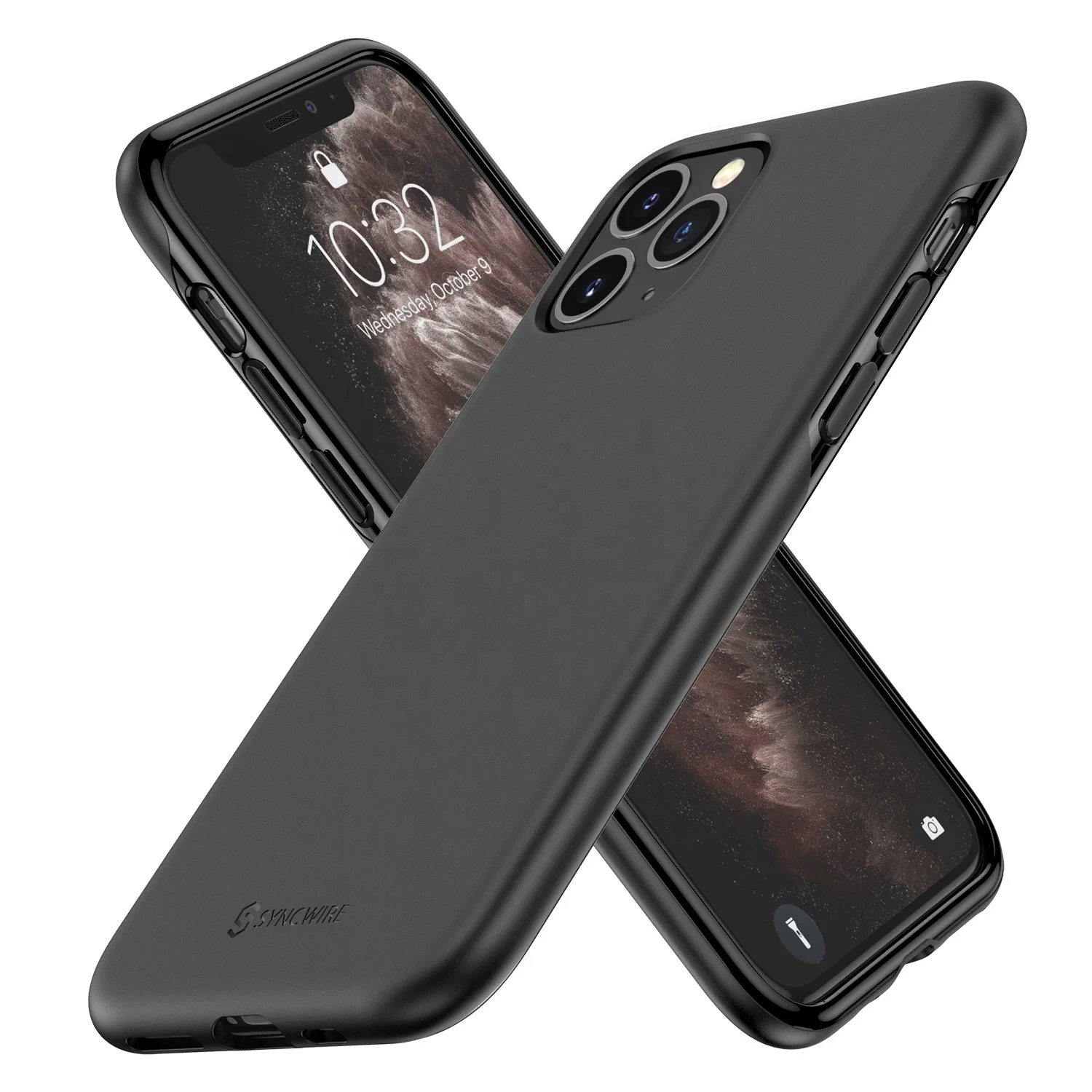 

Syncwire Case for iPhone 11 Pro Max Matte Black, Matt black