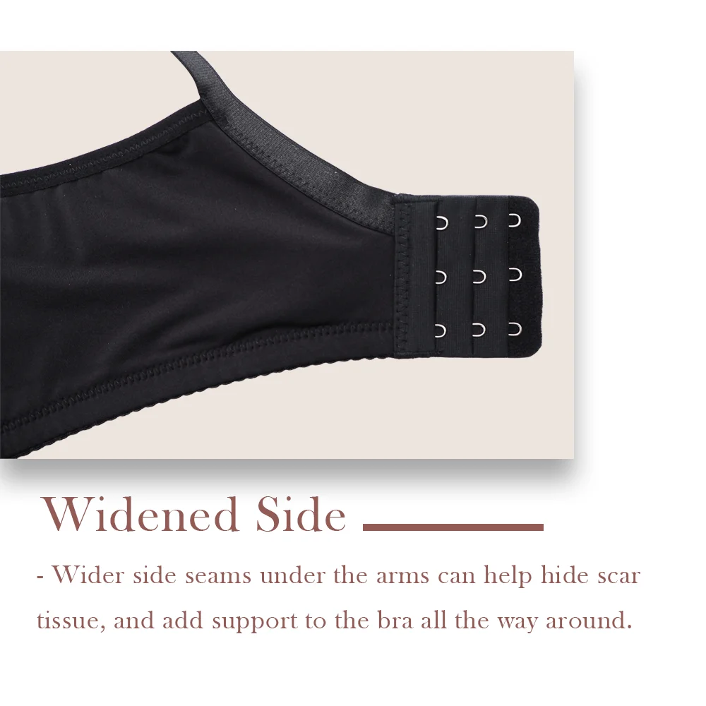 Post Surgery Wirefree Bra With Pocket Dl018 High Quality Charm Surgical Several Color Choice