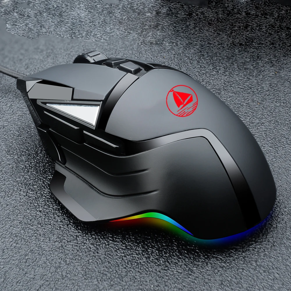 

2020 hot sell High-end PMW3325 8D optical customized RGB backlit USB wired gaming mouse For Profession Gamers