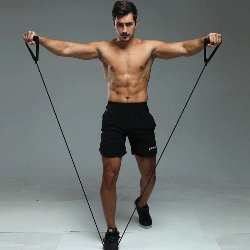 

Best Price Easy To Carry Arm Exerciser Yoga Fitness Multi-function Leg Pull Rope, Yellow