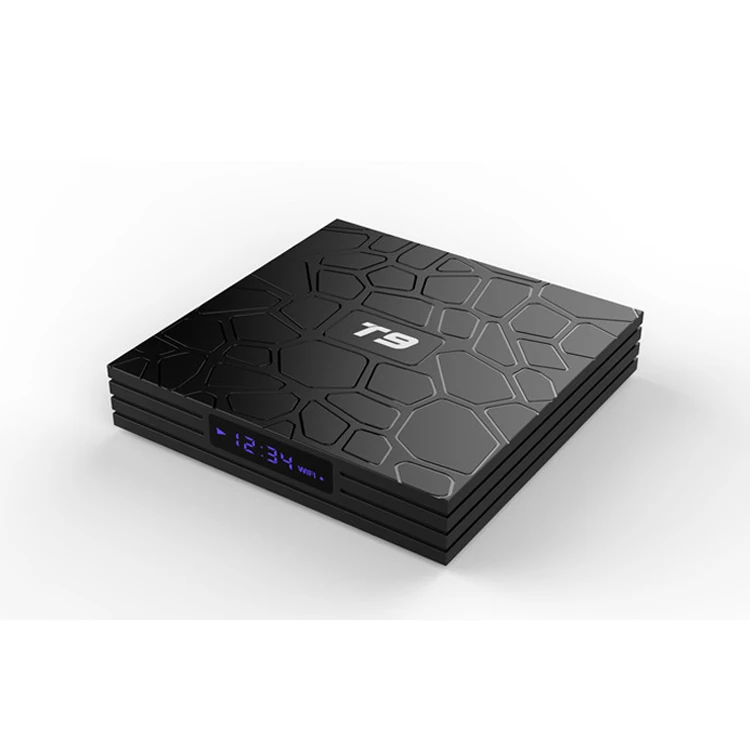 

2019 Cheapest Android TV BOX T9 Android 9.0 TVbox RK3318 2g 16g 5ghz Wifi 4k Media Player Set Top Box T9