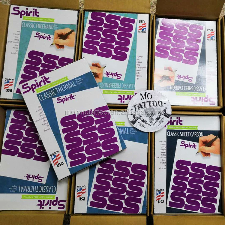 100pcs/box Thermal Stencil Paper Original Spirit Classic Thermal 8.5" X