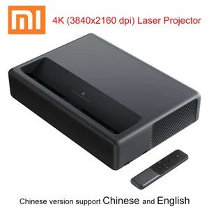 Xiaomi mijia 4K laser projector TV home theater short focus 5000 lumens with Wifi Bluetooth 3D projector 4k 3840x2160 dp