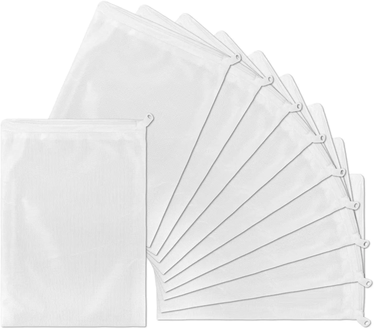 

Aquarium Filter Media Bags, Mesh Reusable Nylon Net Filter Bags with Plastic Zipper