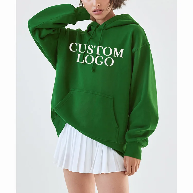 

Unisex Long Sleeve Blank Cotton Plain Crop Top Pullover Oversized Custom Hoodie Set Womens Hoodies Sweatshirts, Customized color